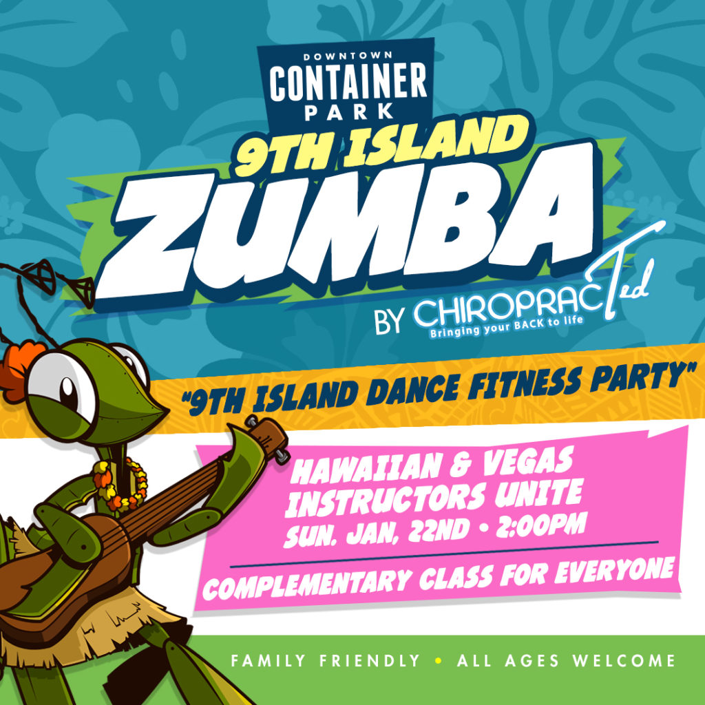 9TH ISLAND ZUMBA Downtown Container Park