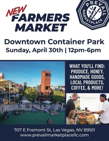 FARMERS MARKET BY PREVAIL MARKETPLACE - Downtown Container Park